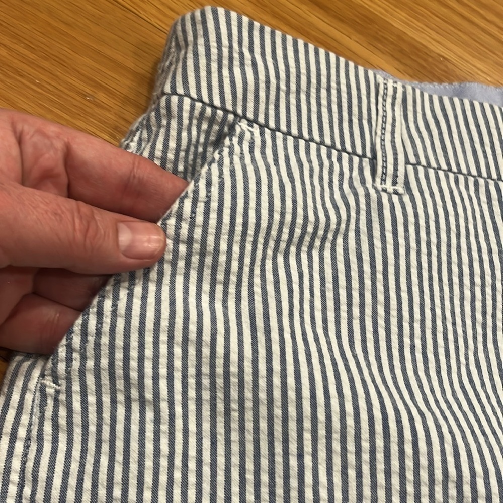 Croft & Barrow striped effortless stretch shorts size 14 . - Picture 7 of 9